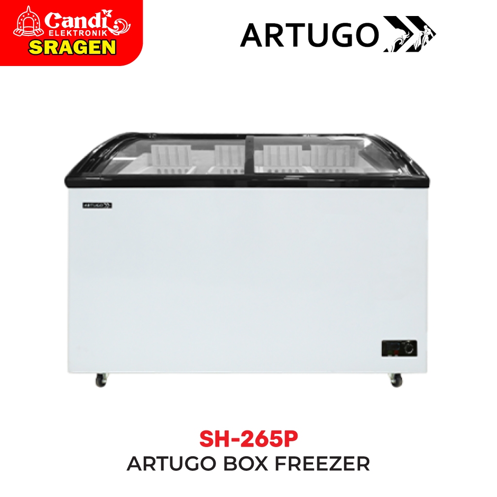ARTUGO BOX FREEZER COOLER SLIDING DOOR / GLASS - SH-265P