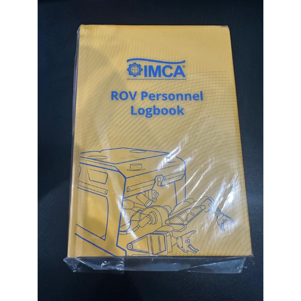 Buku IMCA ROV Personnel Logbook IMCA LOGBOOK