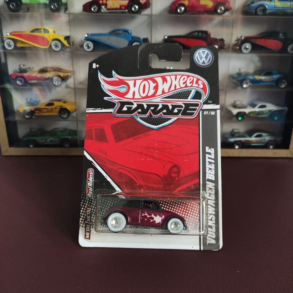 Hotwheels garage volkswagen beetle