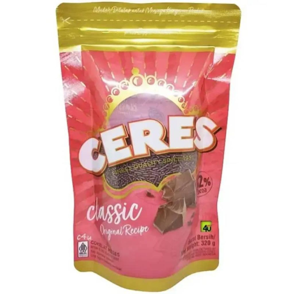 Ceres Classic Original Recipe Cokelat Meses 320 g