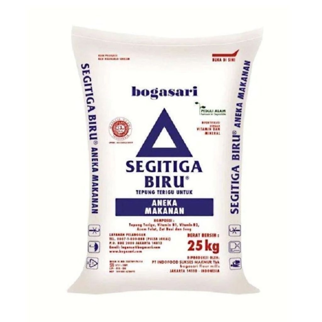 TEPUNG TERIGU SEGITIGA BIRU 25 KG