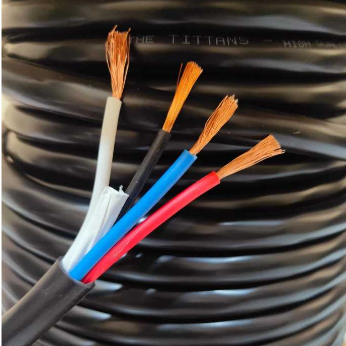 KABEL SPEAKER UKURAN 4X2.5MM TITAN ORIGINAL Kabel speaker isi 4 x 2.5mm kabel speaker berkualitas ti