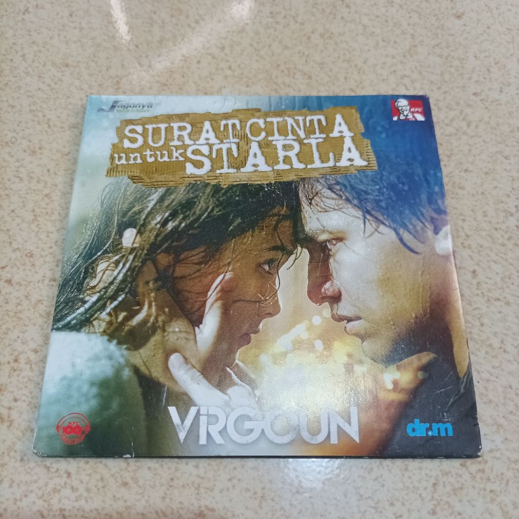 Original CD Audio Music Virgoun Album Surat Cinta Starla