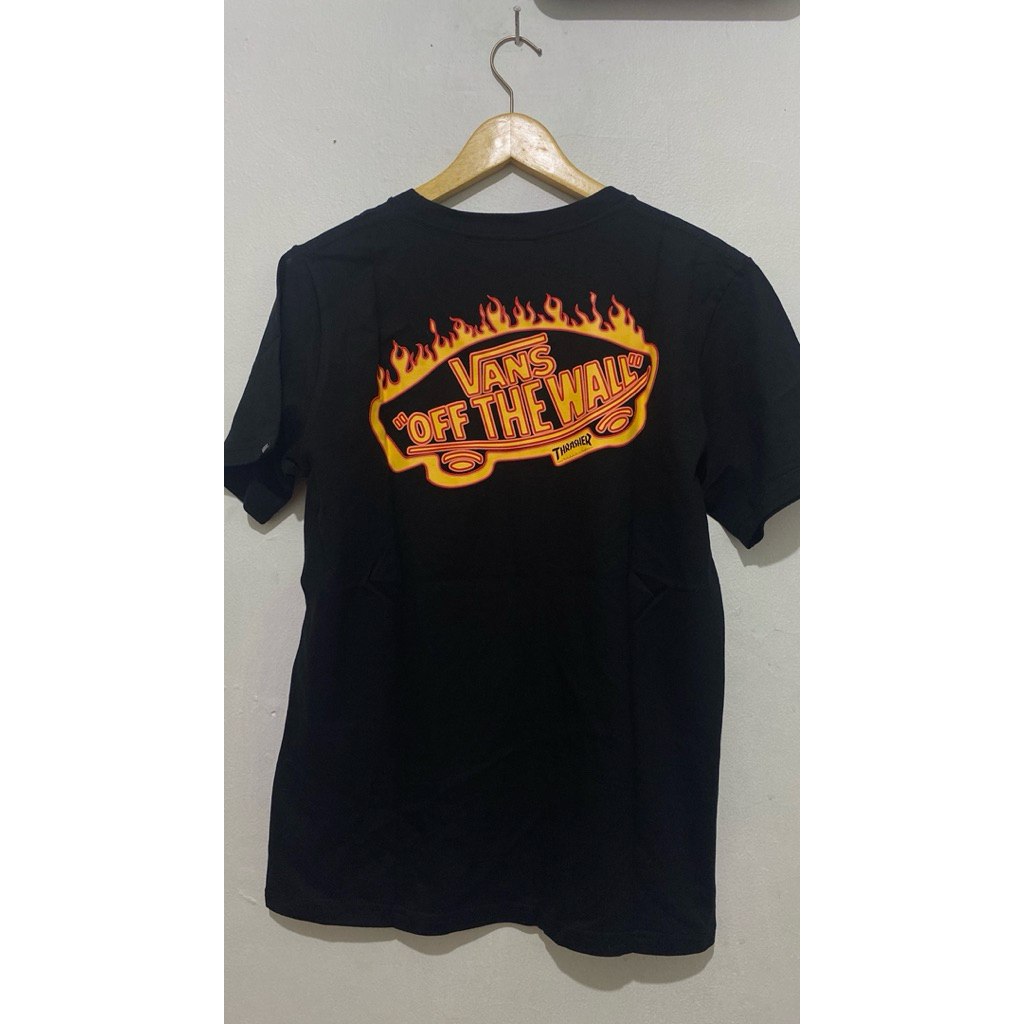 Kaos Vans Off The Wall x Thrasher