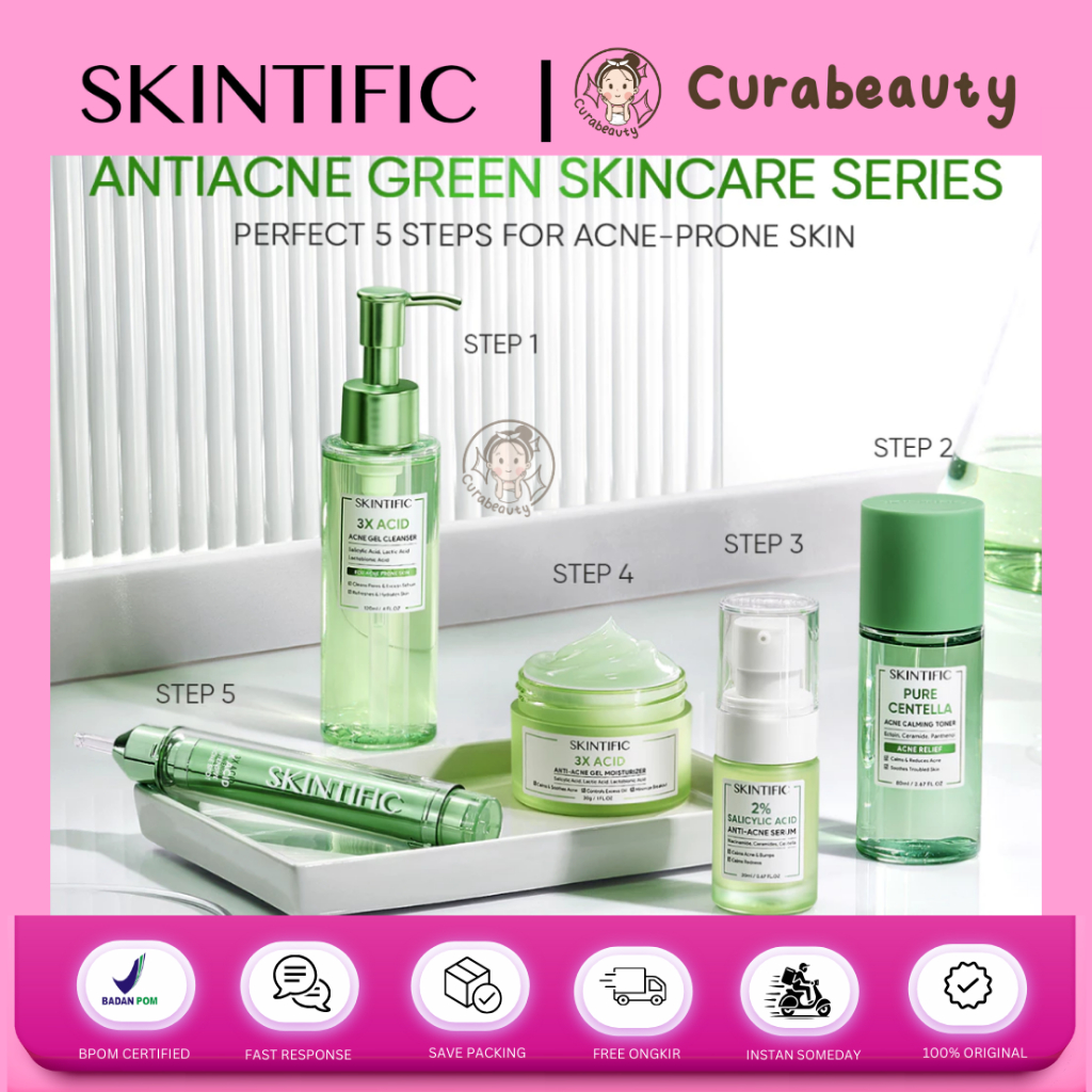 •CURABEAUTY• MANADO SKINTIFIC ANTI ACNE SERIES