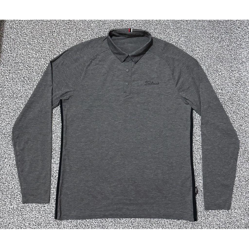 Titleist Dark Grey Longsleeve Golf Shirt