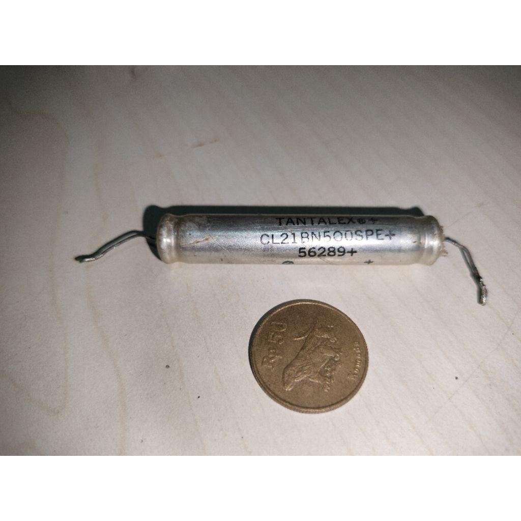 capacitor pio tantalex electrolitic vintage 50uf/100v