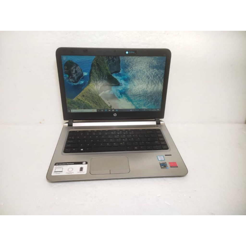 B113 Laptop HP Probook 440-G3 Ram 6gb SSD 256gb core i7 gen6 Siap pakai