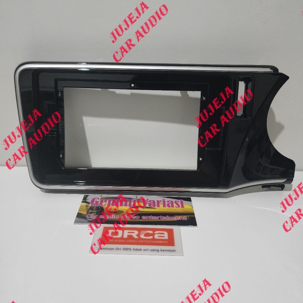 Frame head unit tv mobil android 10 inch mobil honda city 2014-2019