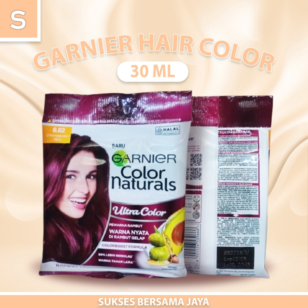 GARNIER Hair Color Naturals Pastel Series 30 ML + 30 GR [HALAL] Pewarna Semir Cat Rambut Ultra Color