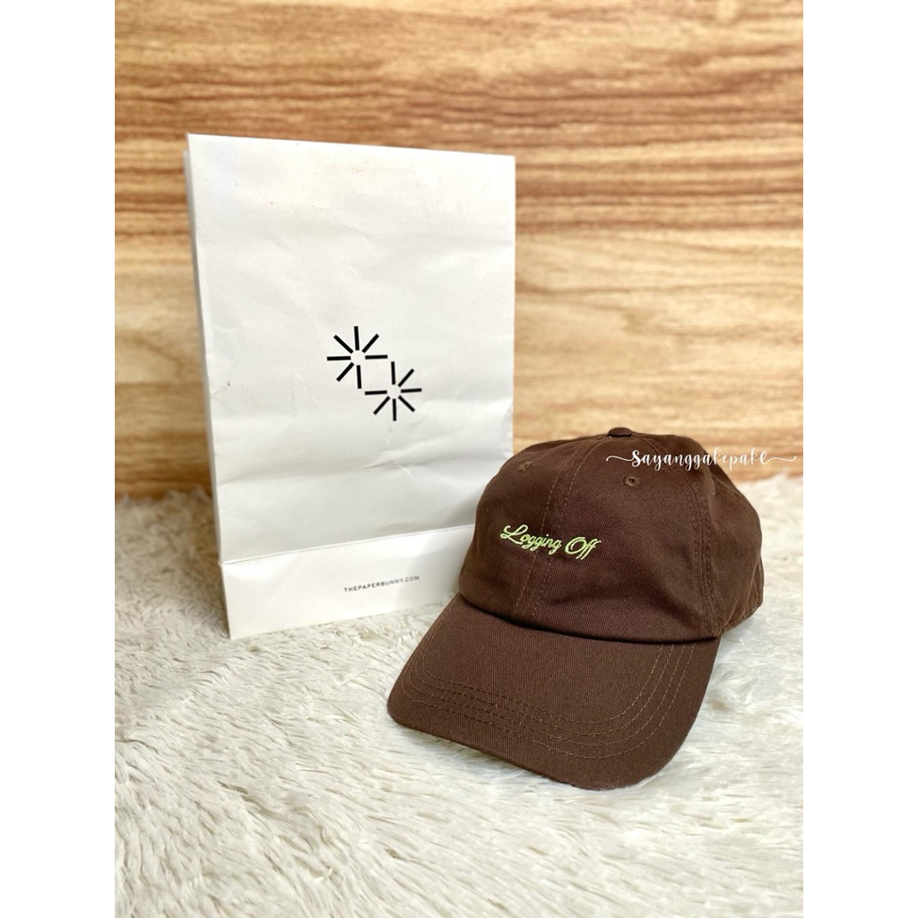 Preloved Camper Cap The Paper Bunny Topi