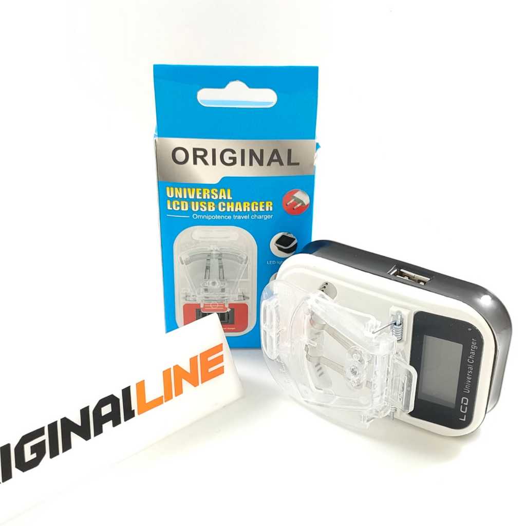 DESKTOP LCD + USB / UNIVERSAL TRAVEL CHARGER / CASAN KODOK / CHARGER KODOK