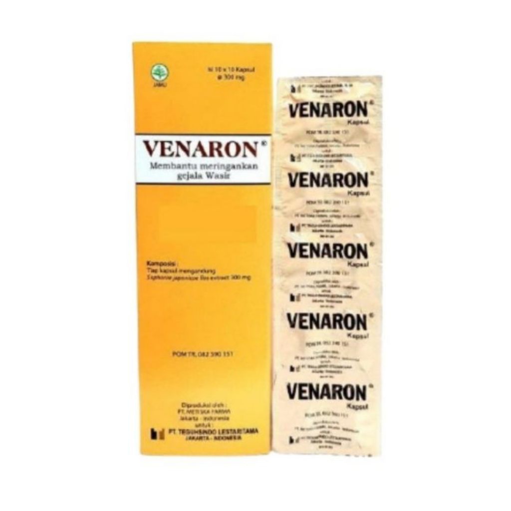 Venaron kapsul / strip @10 kapsul