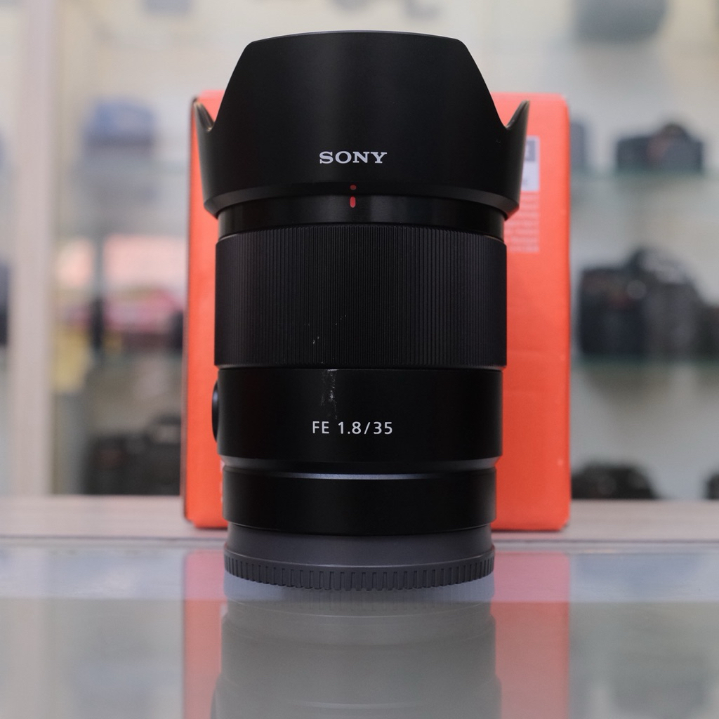 Lensa Fix Sony FE 35mm f1.8 FULLSET sony 35mm f1.8 full frame