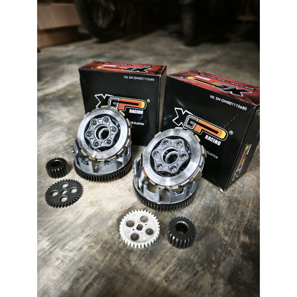 DRAF GEAR MERK XGP GIGI 21 MP DAN 22 TIGER ASSY RASIO GIGI PRIMER & SEKUNDER