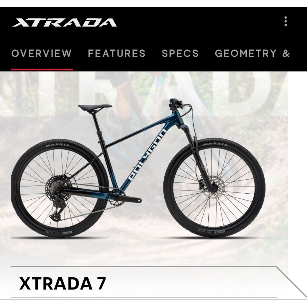 polygon bike new xtrada 7