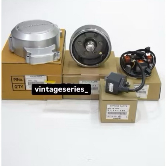 SPUL AC NINJA R KIS SPUL MAGNET NINJA IOS ACFLYWHELL ROTOR KAWASAKI NINJA R KIS ORIGINAL KAWASAKI