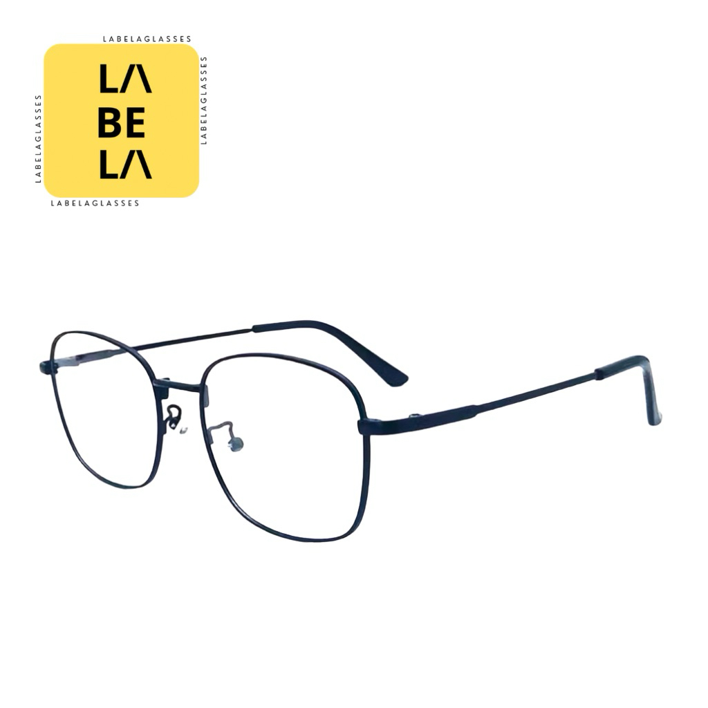 Labela - Paket Kacamata minus 6639 // Paket frame lensa photocromic kotak cewe cowo // frame korea t