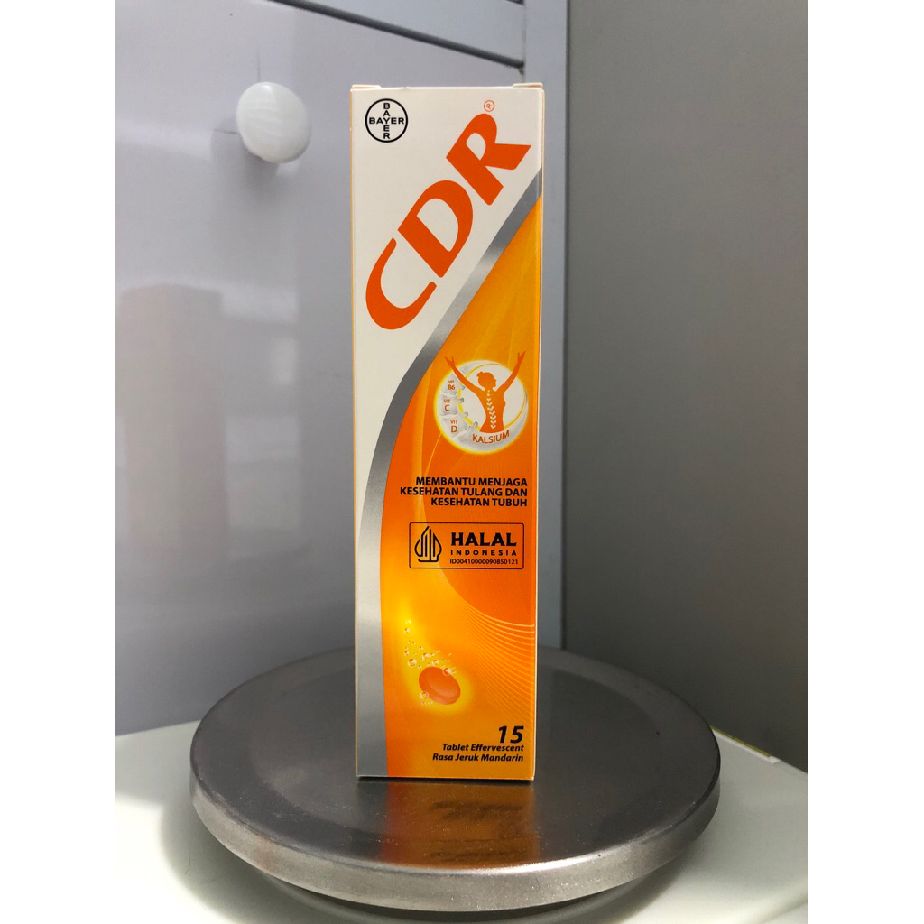 CDR (15 tablet effervescent Rasa Jeruk mandarin)