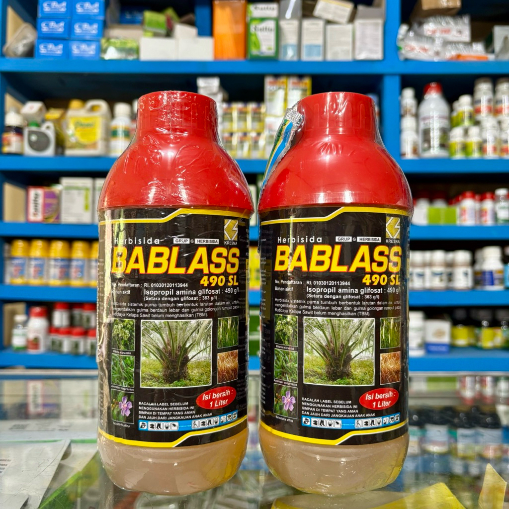 Herbisida BABLAS 490SL 1 Liter - Herbisida Sistemik Bablas 490 SL 100% ORIGINAL