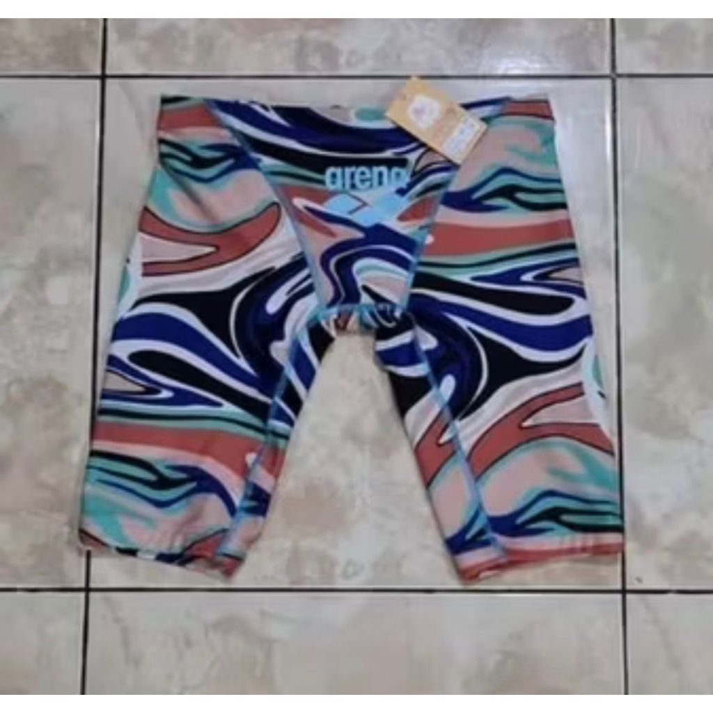 Celana Renang Arena Printing Pria BARCODE FINA