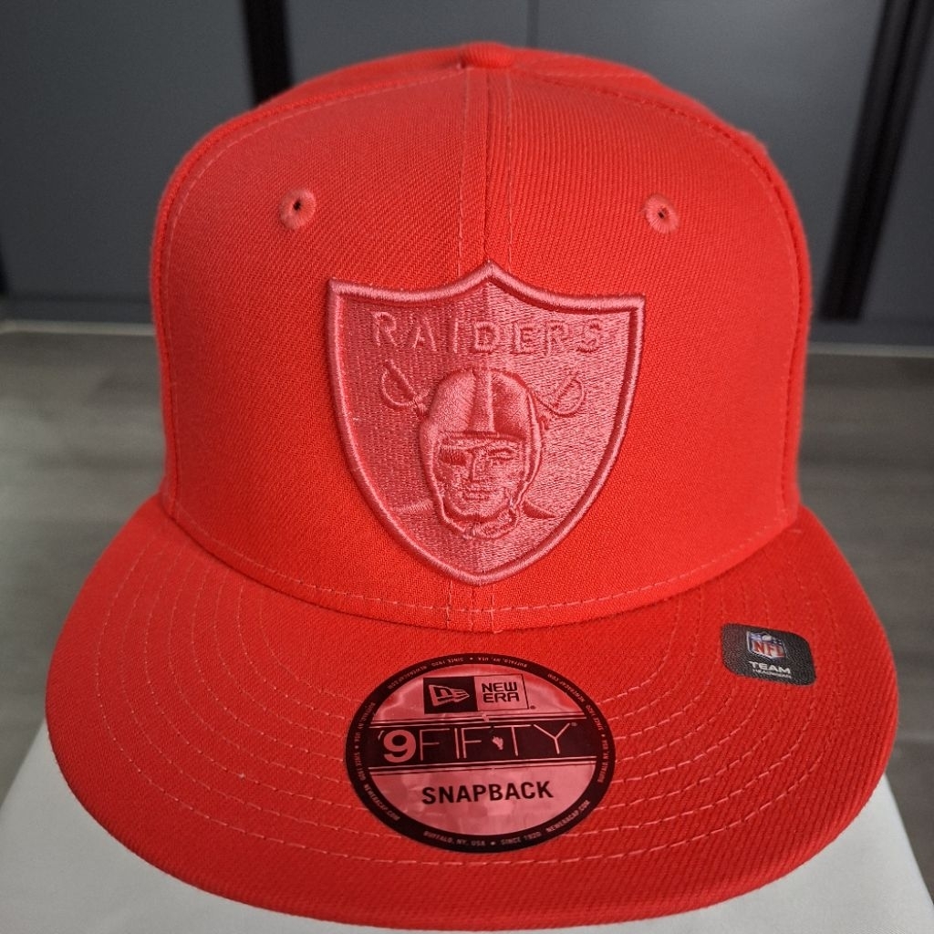 NFL Raiders Red Stabillo x New Era 9FIFTY OSFM NEW