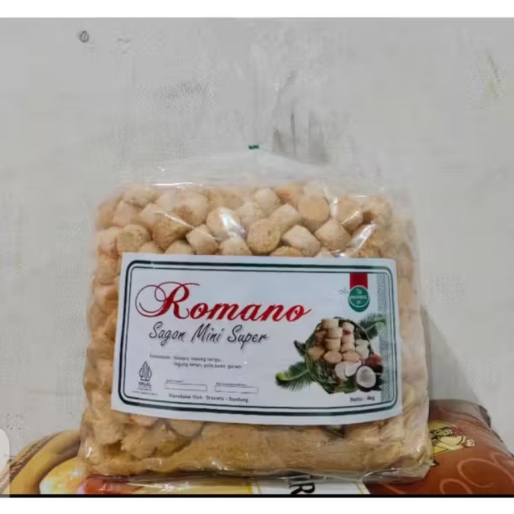 1 ball 4 kg sagon sasagon mini kue kering tradisional kelapa enak manis gurih renyah harga grosir mu