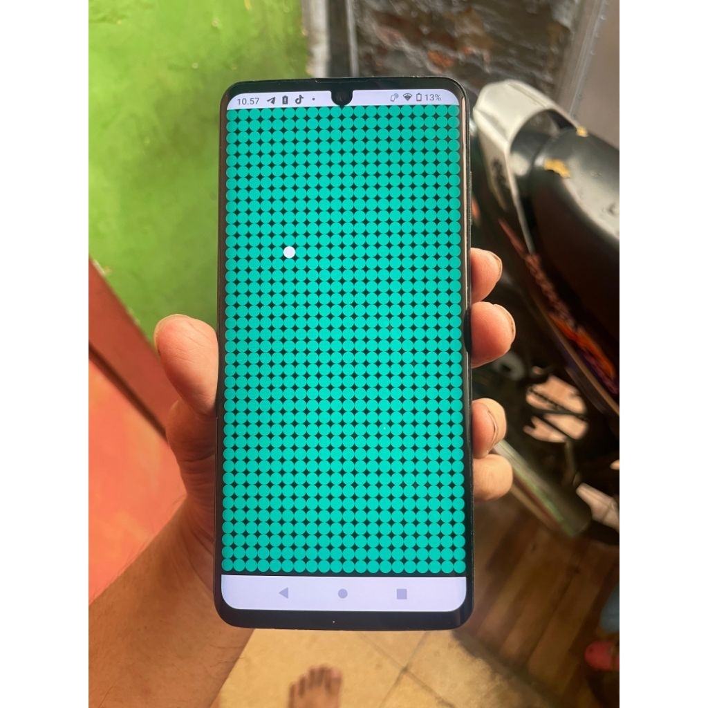 lcd dan frame bezel tulangan aquos zero 2 bekas