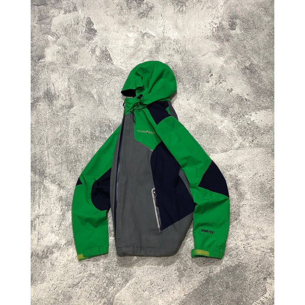 Montbell Goretex gorpcore outdoor jacket
