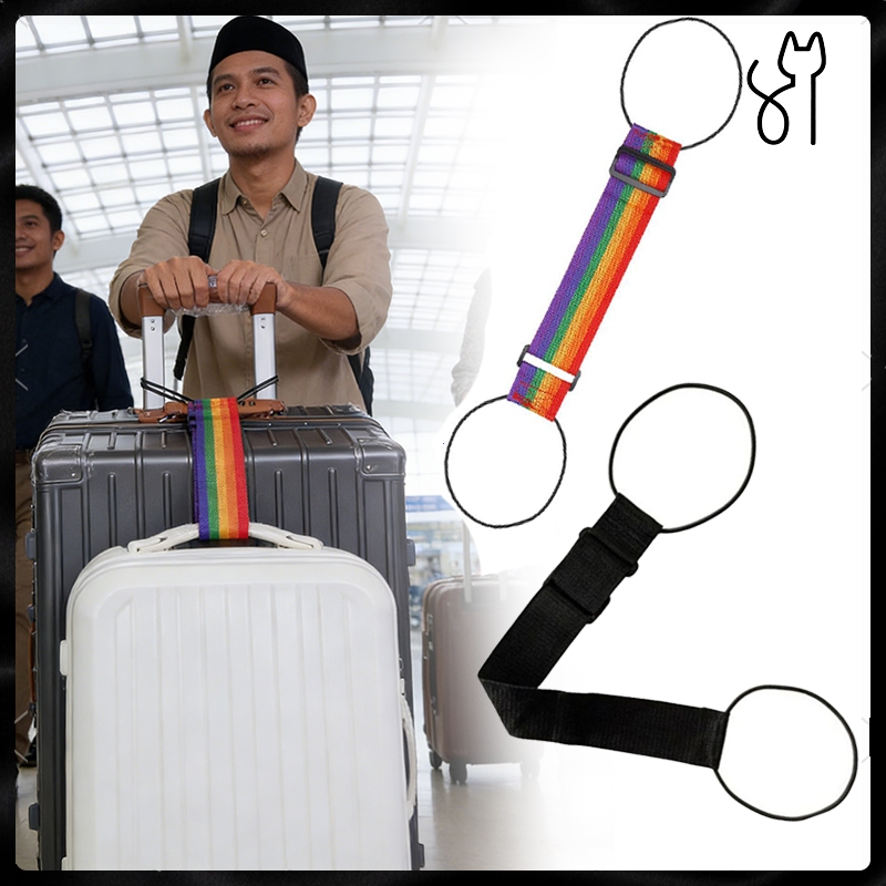 Strap Koper Belt Luggage Strap Tas Koper Adjustable Tali Koper Elastis Strap Luggage Tali Pengikat K