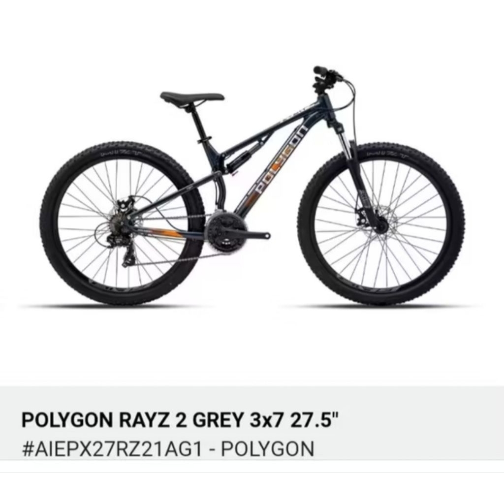 sepeda Polygon bike  RAYZ 2 mountain bike 27.5