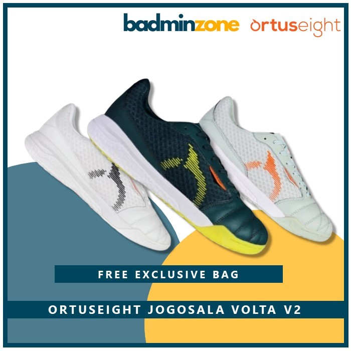 Sepatu Futsal Ortuseight Jogosala Volta V2 IN Sepatu Sneakers Olahraga Futsal Indoor Ortus
