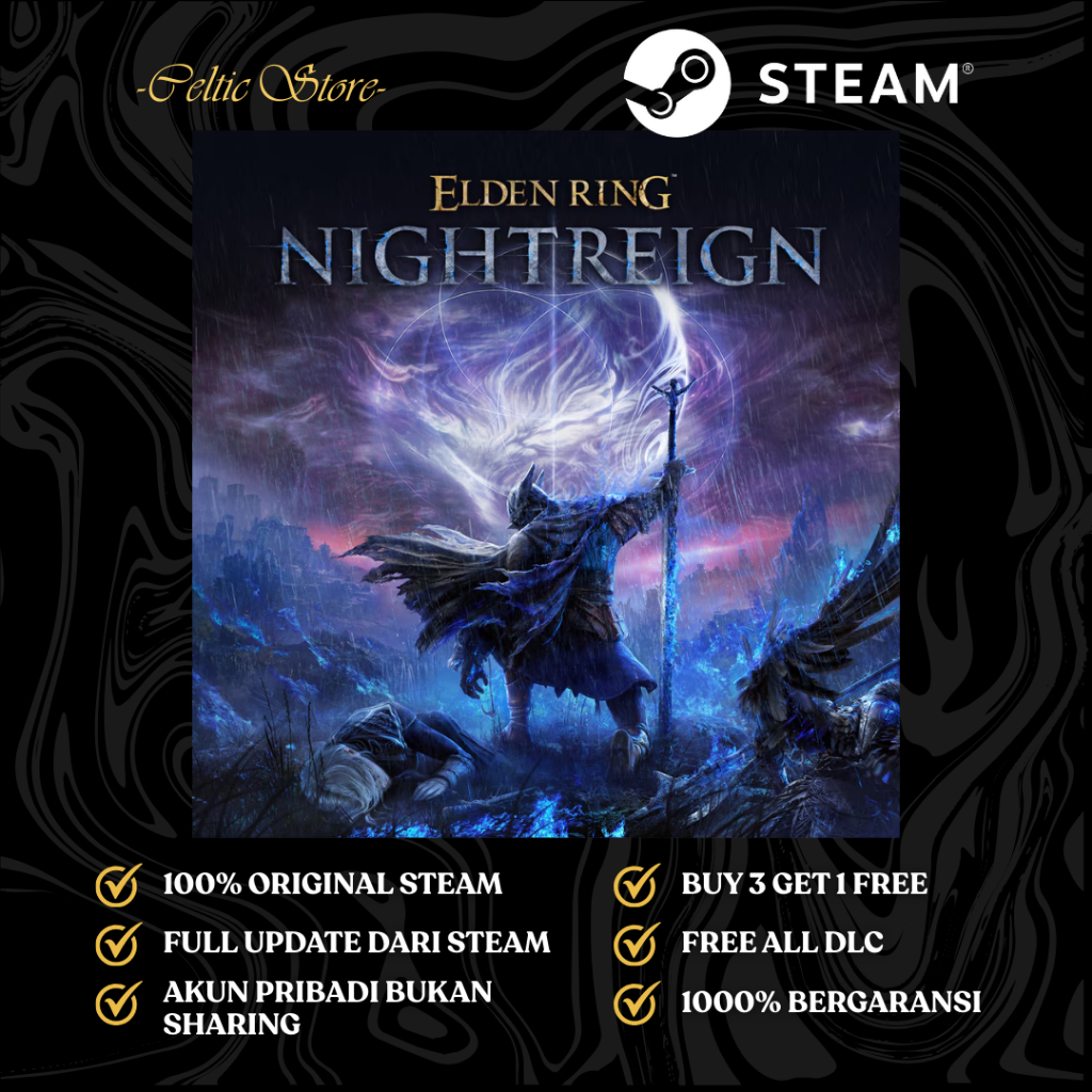 Elden Ring Nightreign – Game PC Steam (Original) | Full Update DLC | Masuk ke Akun Pribadi