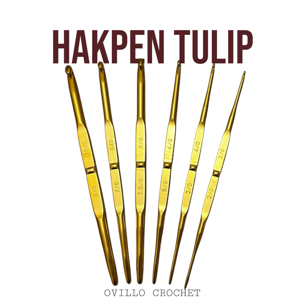 Hakpen Rajut Tulip | Crochet Hook