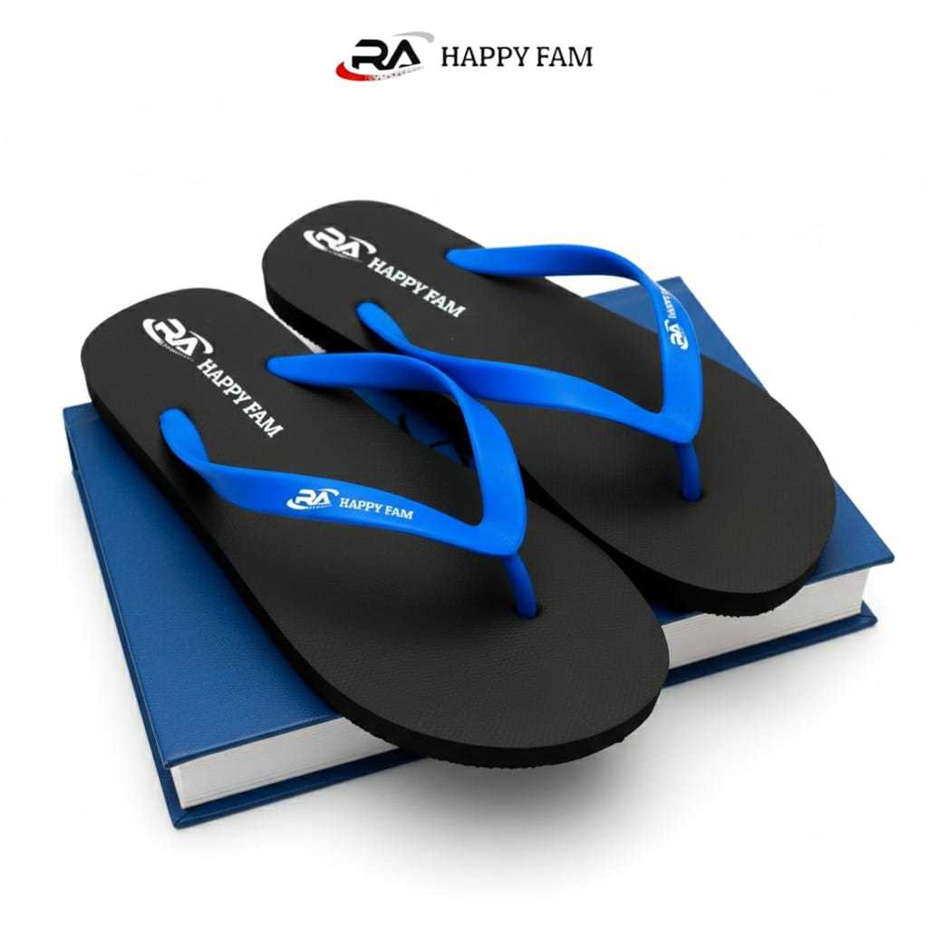 RA Sandal Jepit Pria Distro lokal Casual Terbaru Termurah Keren Viral Trend