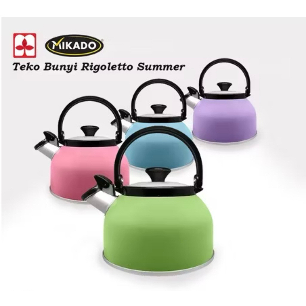 ( Free Bublewrap & Kardus ) Teko Rigoletto Maspion Mikado 2.5 3 3.5 5 Liter | Ceret Bunyi Maspion | 