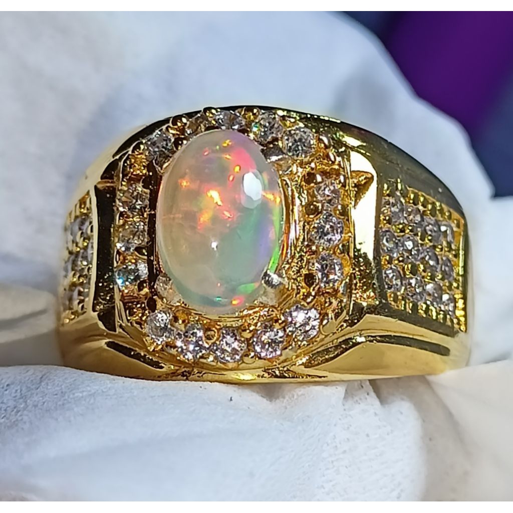 CINCIN BATU KALIMAYA AFRIKA KRISTAL 100%ORI