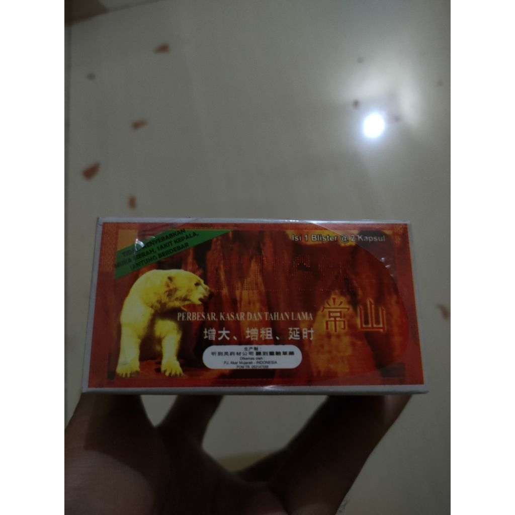 paket kapsul 6 selop changsan khusus pria