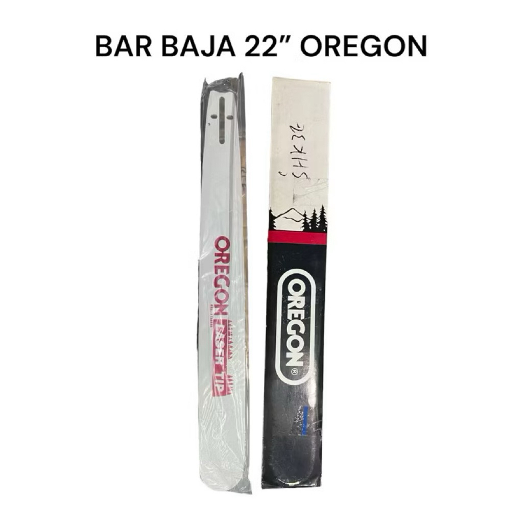 GUIDE BAR BAJA CHAINSAW OREGON 22” 38T Bar Baja Chainsaw 22” OREGON Bar senso 22” Bar chainsaw 22” B