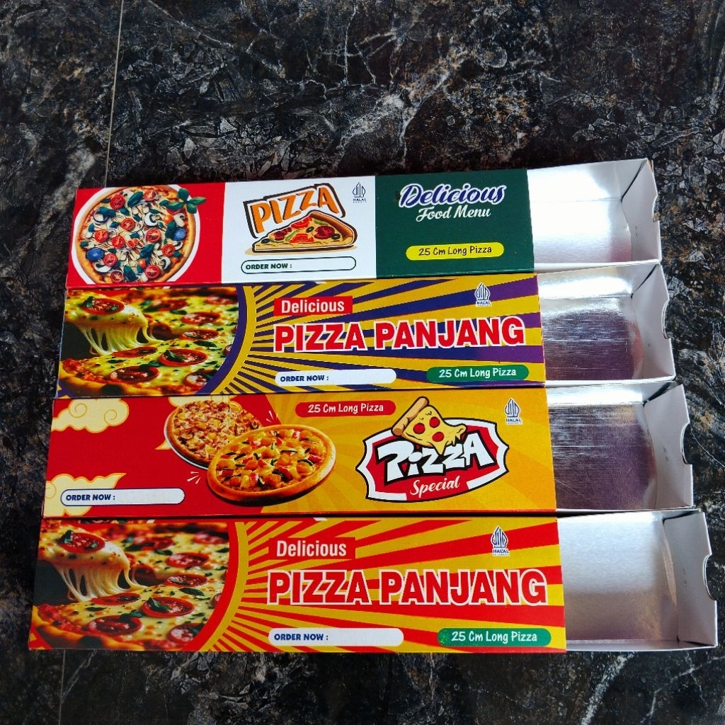 BOX PIZZA PANJANG / DUS PIZZA PANJANG / LONG PIZZA / PIZZA PANJANG