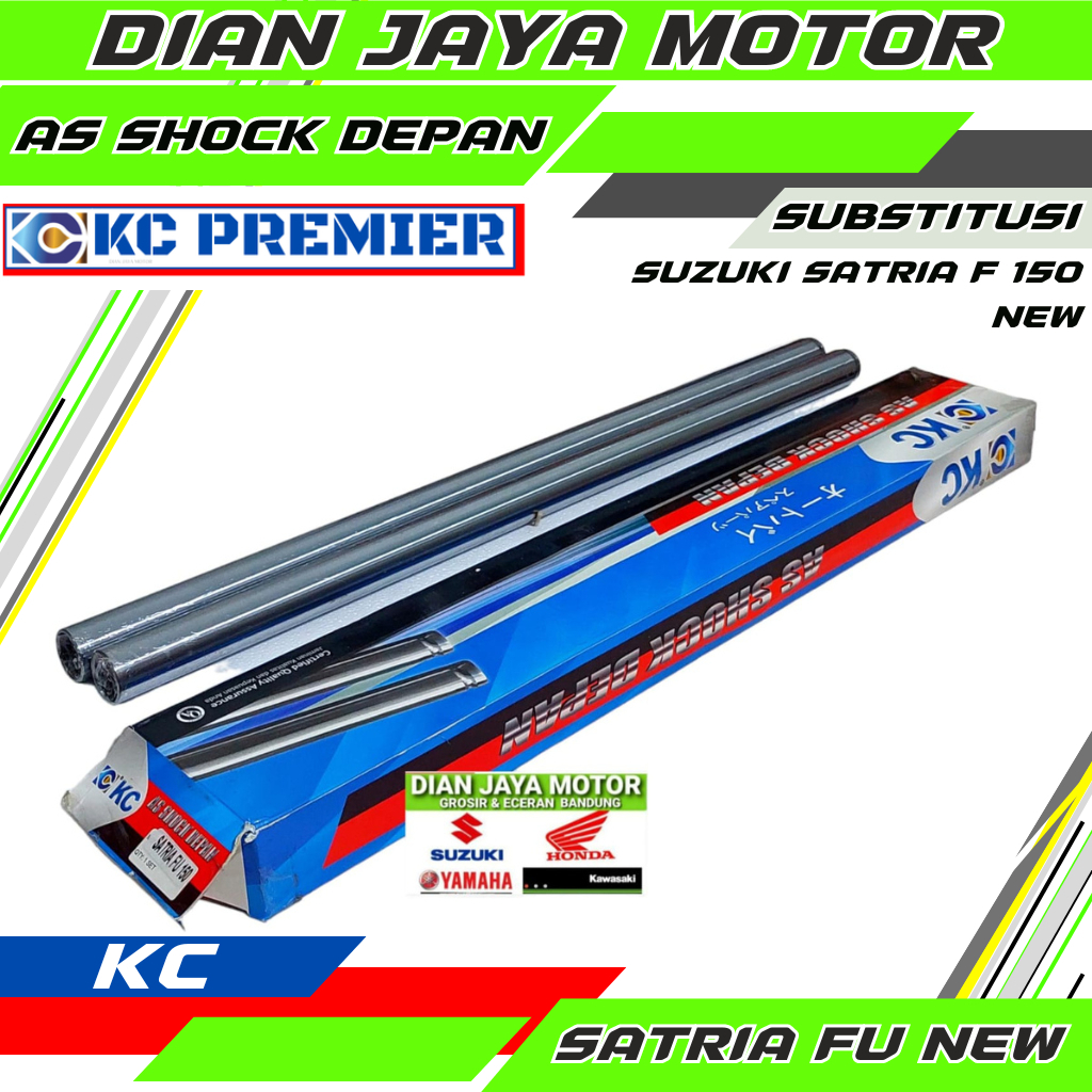 As Sok Satria FU 150 Satria F 150 New KC Premier As Shock Depan Suzuki Satria F 150 Old New DJM Dian