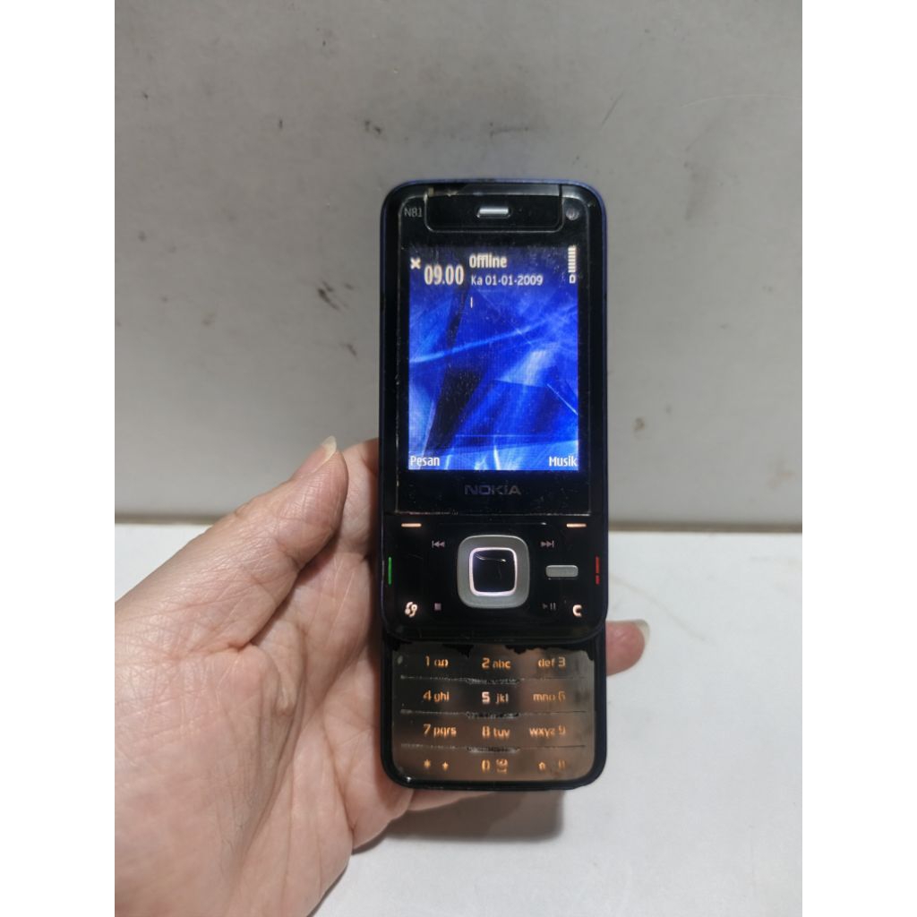 NOKIA N81 ORIGINAL NOKIA UNIT NORMAL HP SECOND JADUL UNIK LANGKA