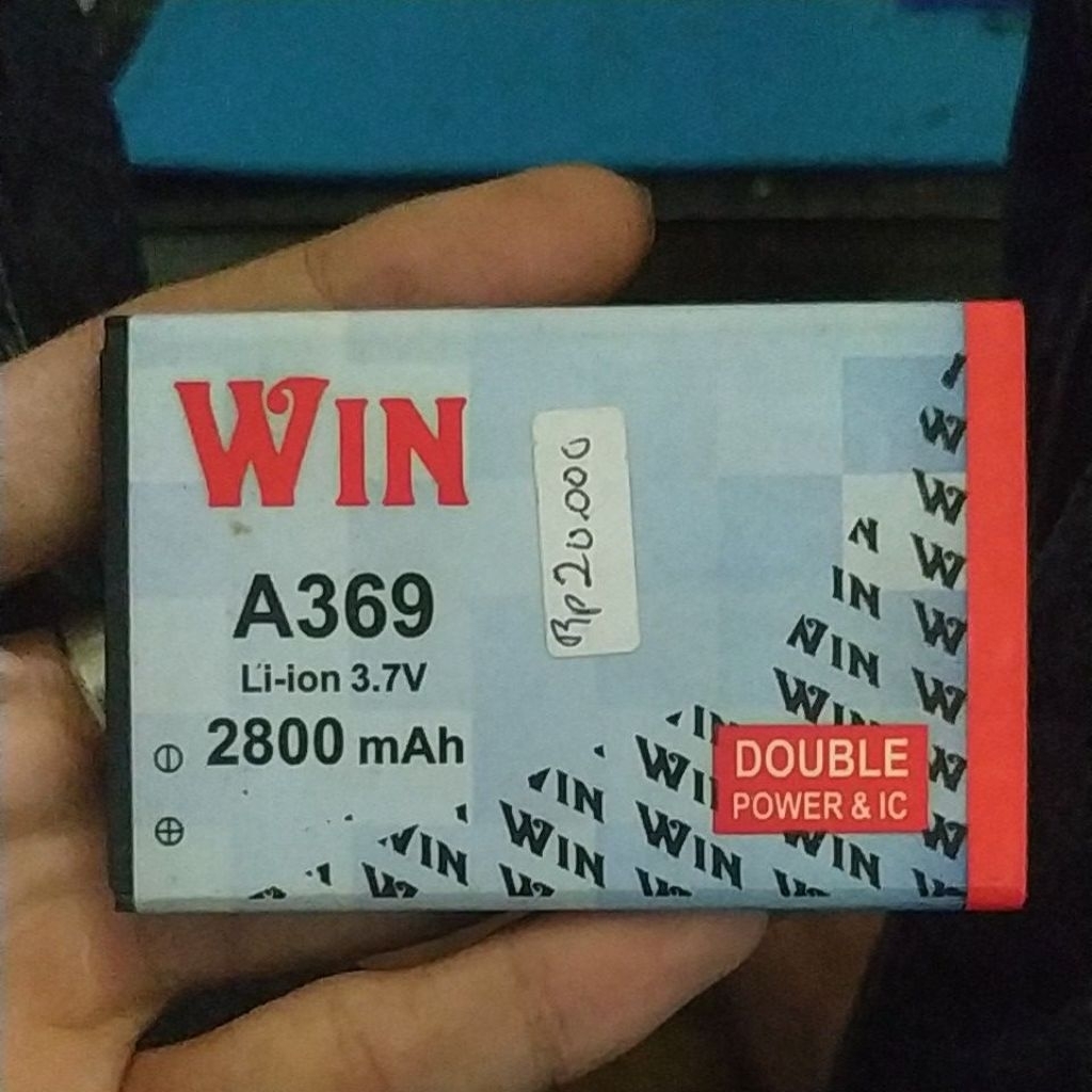 Baterai Evercoss A369 Double Power