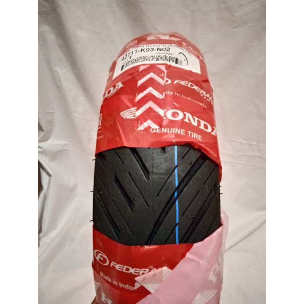 Ban AHM Federal,100 90 12 Tubeless K93 Bonus Pentil
