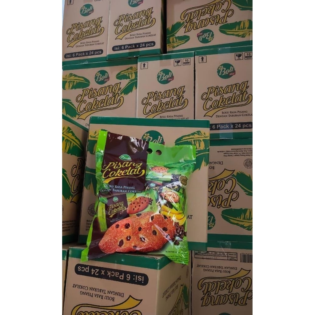 Bolu Pisang Coklat Isi 24 Sachet