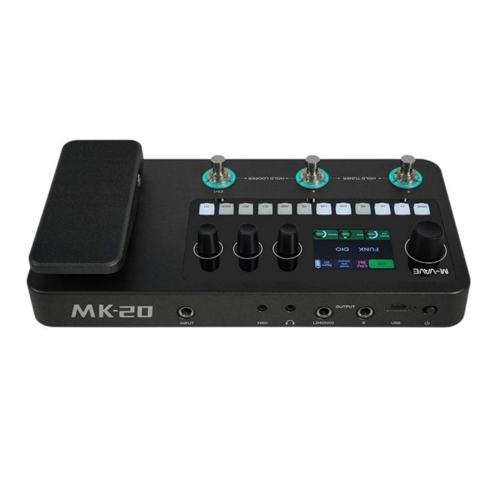 [Ready Stock] MVAVE MK20 MK 20 MK-20 GUITAR MULTI efek, Multy EFFECTS m-vave