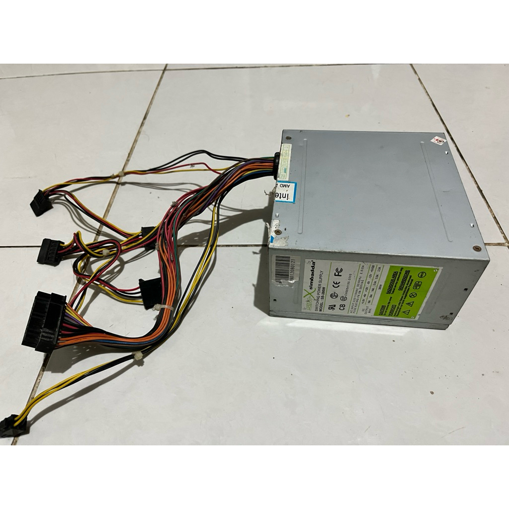 PSU atx standar, Simbadda 380 watt