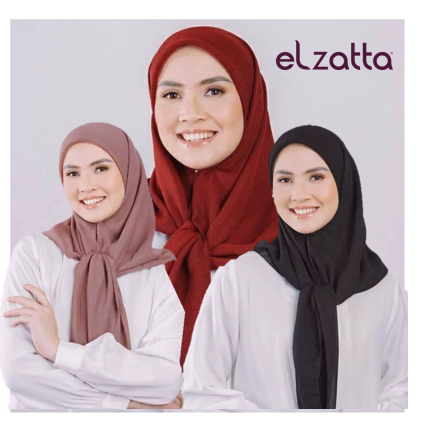 ELZATTA Keisha Dhara Hijab Kerudung Segi Empat Elzatta
