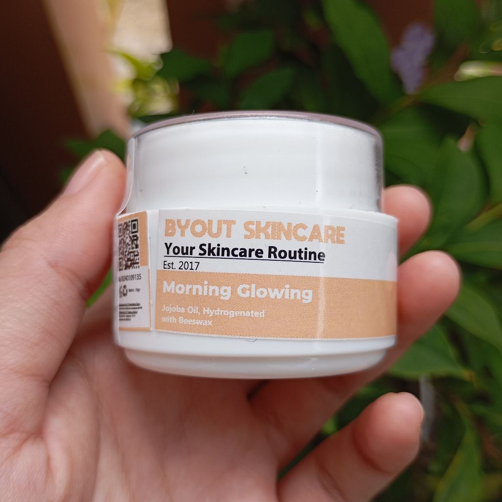 (Exp 08/09/2027) COD MORNING GLOWING DAY CREAM GLOWING GLOW BYOUT BY NISA ORIGINAL BPOM AMAN BUMIL B