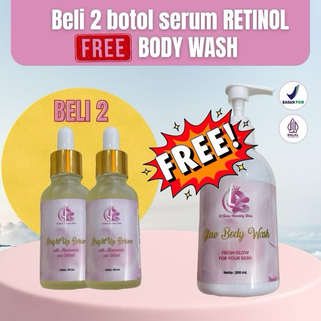 2 Serum Retinol Gratis  Sabun D'Sars Beauty Skin | Serum D'sars | D'Sars Beauty Skin Makassar | Seru